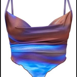 Pretty Little Thing Slinky Crop Top